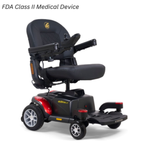 buzzabout portable full size power chair
